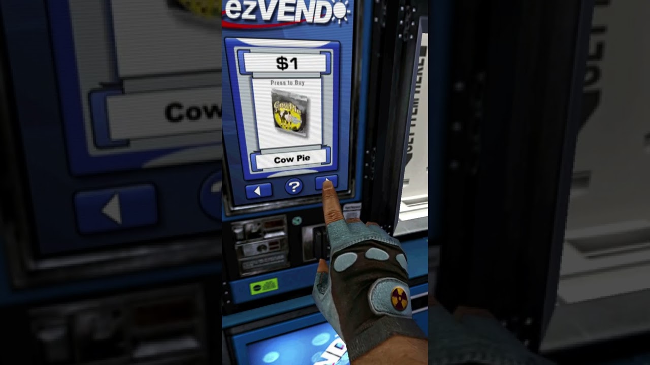 Using a Vending Machine in Duke Nukem Forever 2001