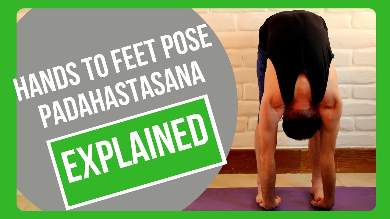 How to do hands to feet pose - Yoga Education (Padahastasana)