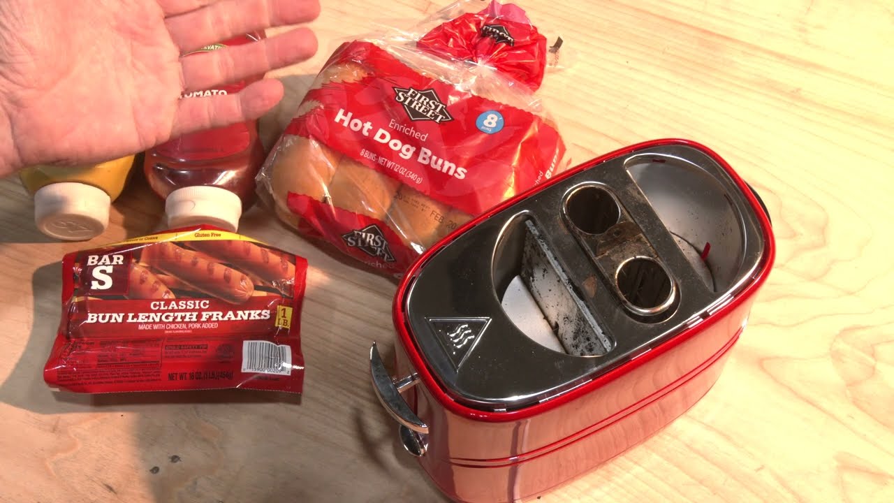 Nostalgia Retro Series 2 Slot Hot Dog and Bun Toaster Review