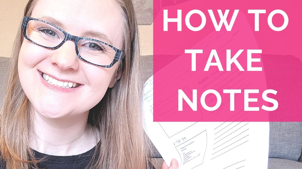 HOW I TAKE NOTES IN NURSING SCHOOL (STEP-BY-STEP)