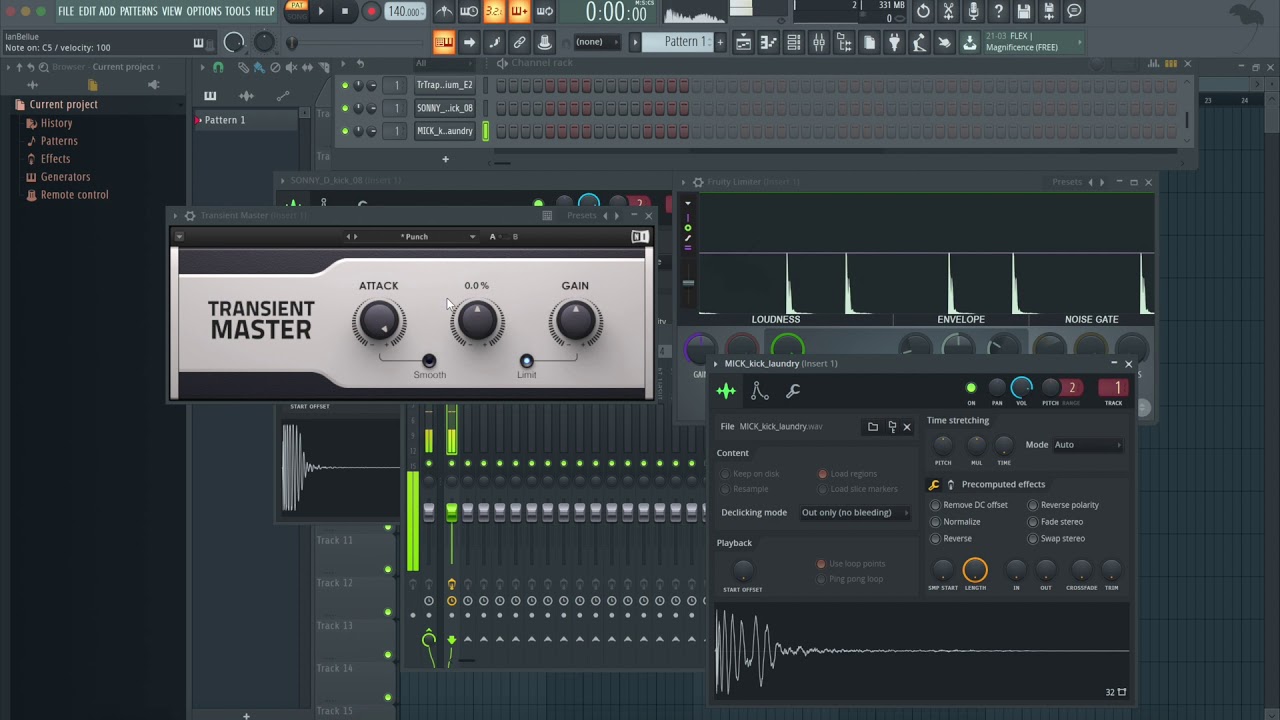 How To Use Native Instruments TRANSIENT MASTER Plugin