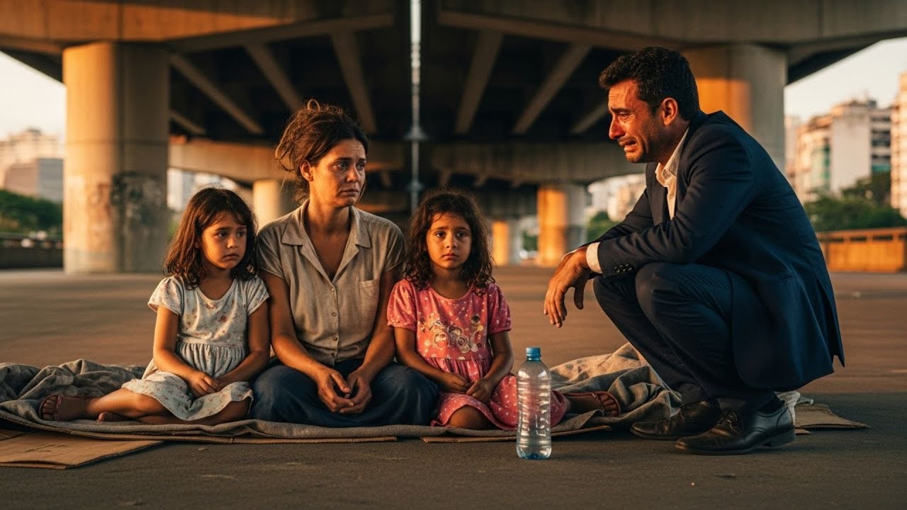 EMPRESÁRIO REENCONTROU ESPOSA E GÊMEAS DEBAIXO DA PONTE APÓS 6 ANOS... ELE NÃO ACREDITOU!