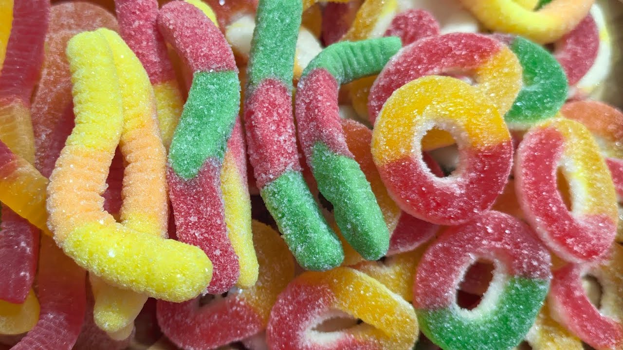 Filling Platter with Sweets 🍬Gummies 🍭ASMR 