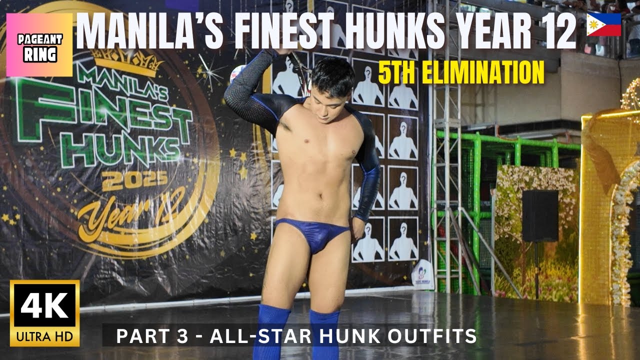 🔥 Manila’s Finest Hunks '25 | Batch 5 Heats Up the Runway at Isetann Recto! P3 AllStar Hunks Outfits