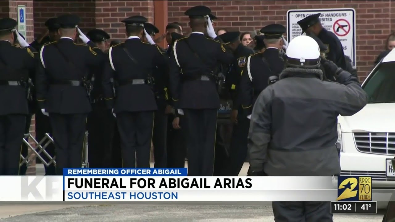 Honorary Freeport Officer Abigail Arias laid to rest