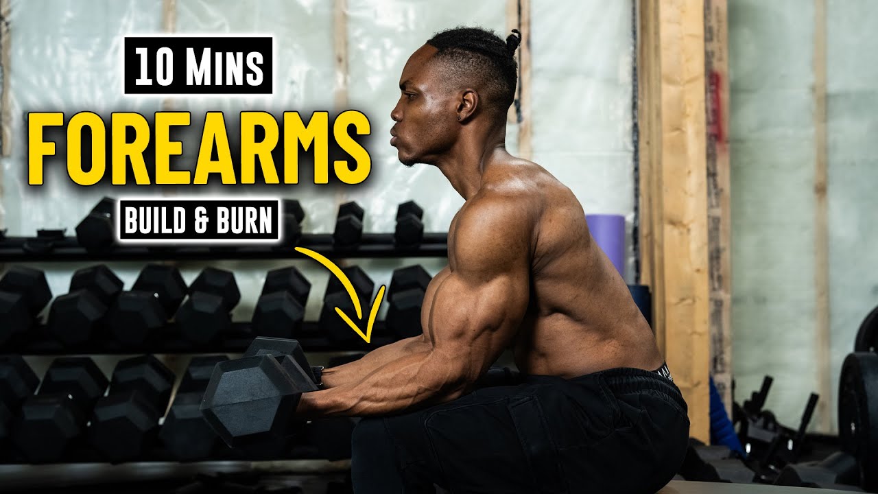 10 Minute Dumbbell Forearms Finisher Workout | Build Muscle & Burn Fat 20