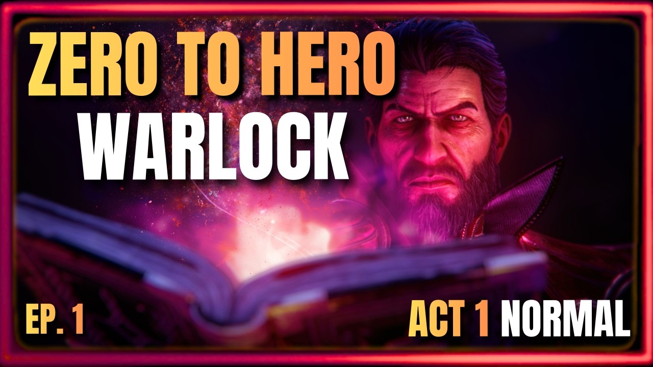 D2R - THE NEW WARLOCK CLASS IS INSANE! (ZERO TO HERO SERIES EP. 1)