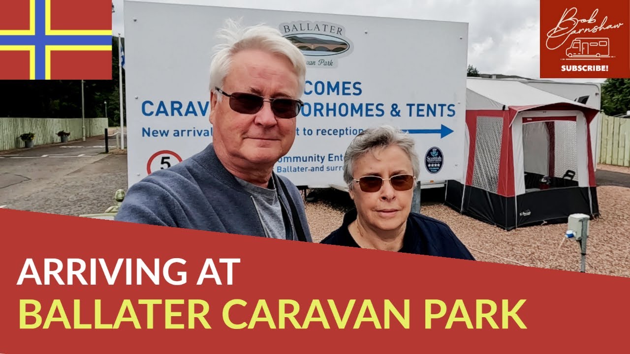 Arriving At Ballater Caravan Park | Xnito Helmet