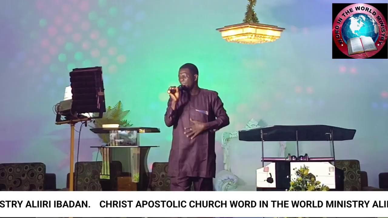 .CAC WORLD IN THE WORD MINISTRY  HAPPY FIRST SUNDAY SERVICE OF THE MONTH OF NOVEMBER.