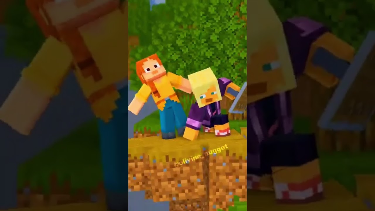 @olivine_nugget The Enderman and the shelter tree