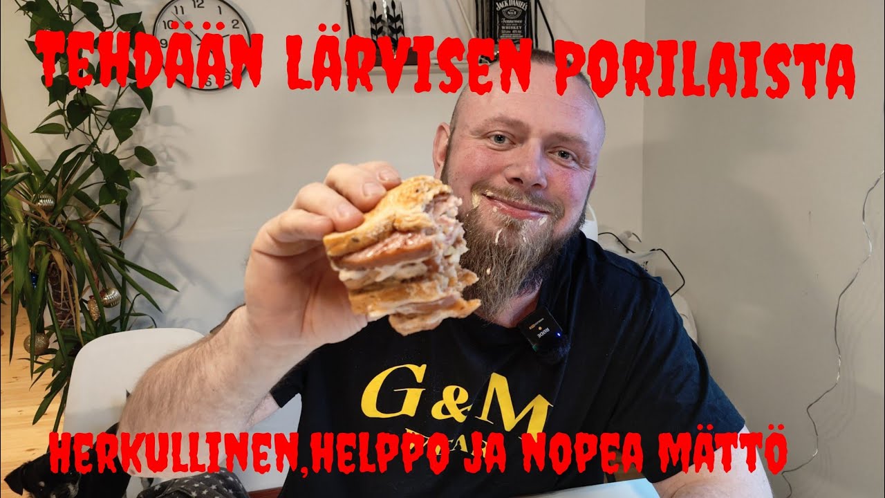 LÄRVISEN PORILAINEN |  Tässä jaksossa tehdään Porilaista Lärvisen tyyliin.