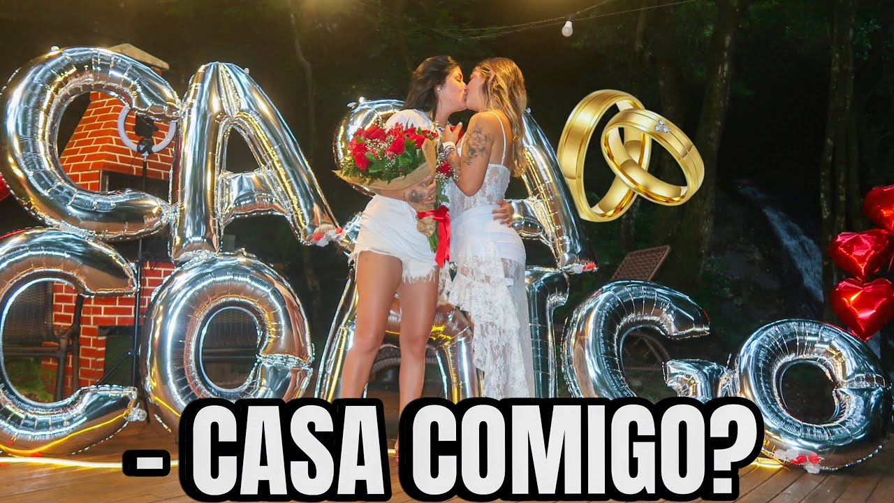 PEDIDO DE CASAMENTO ♥ Flávia e Júlia