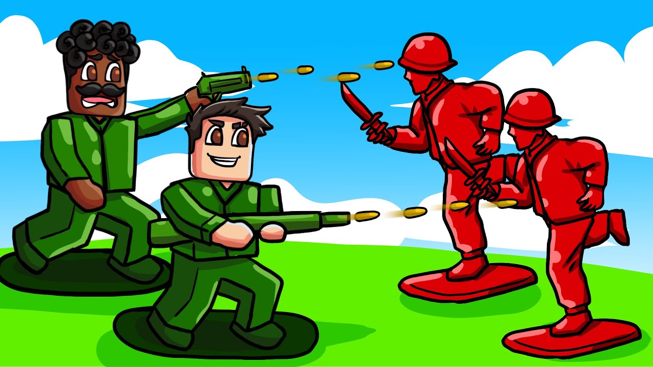 ŻOŁNIERZYKI BRONIĄ SIĘ PRZEZ ŻOŁNIERZYKAMI | ROBLOX