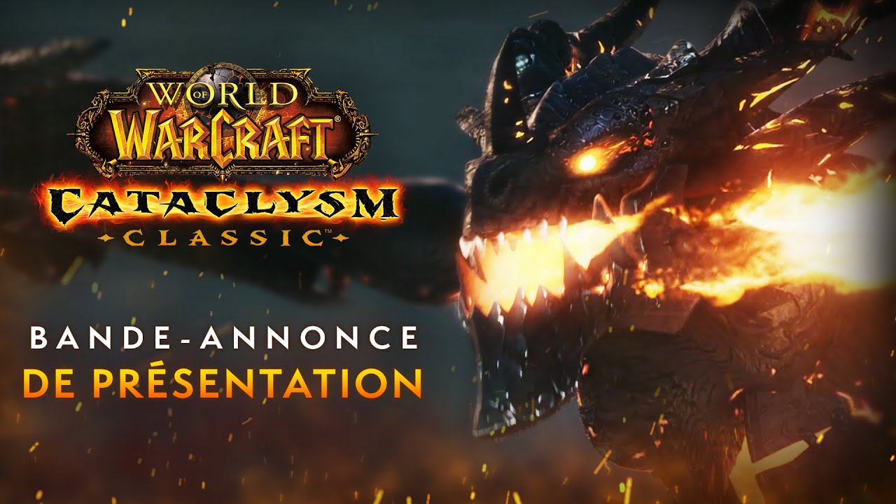 Bande-annonce de pr&eacute;sentation de Cataclysm Classic | World of Warcraft