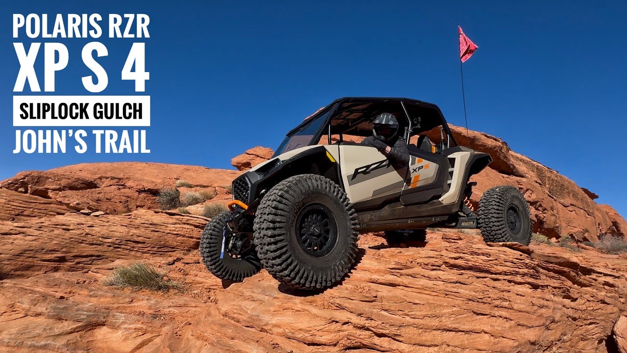 POV: 2026 Polaris RZR XP S 4 Ultimate Rock Crawling at Sand Hollow