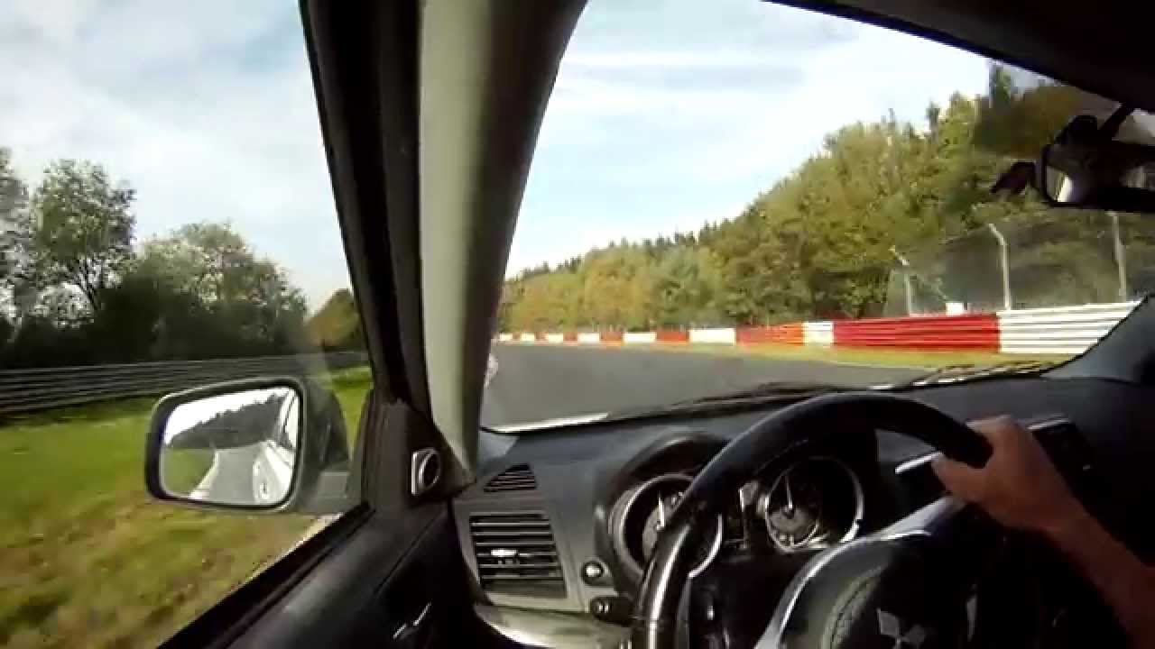 Mitsubishi Evo X BTG 8:12 Nürburgring Nordschleife