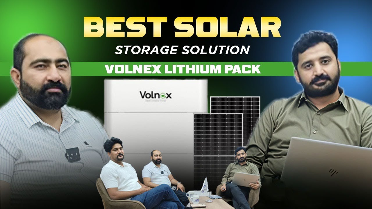 Volnex Lithium Battery Podcast | Best Solar Storage Solution in Pakistan | Madina Solar