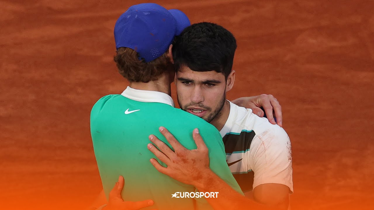 Alcaraz vs. Sinner - Ein Match für die Ewigkeit! Die letzten Minuten im Relive |  Roland-Garros 2025