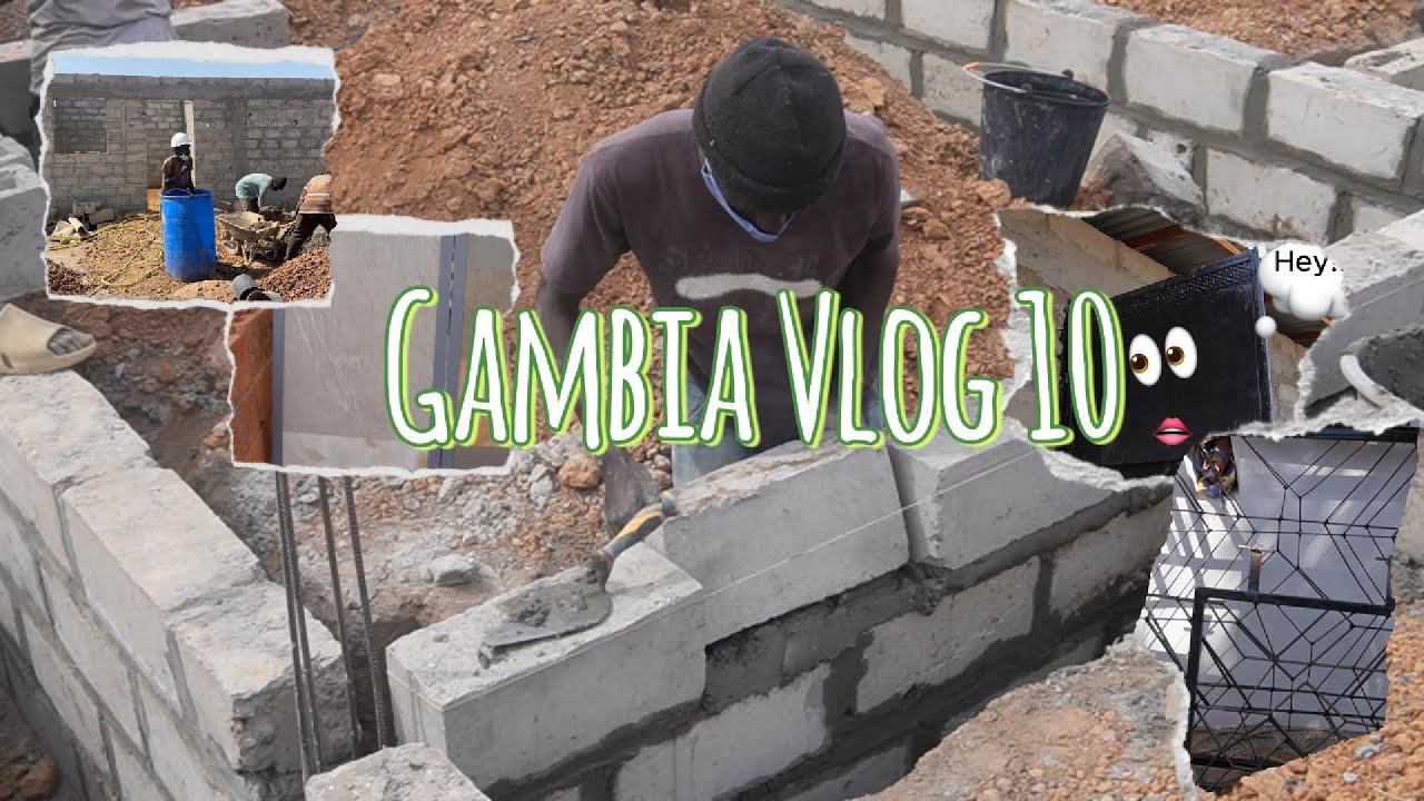 Das Haus steht!! Gambia Vlog 10🇬🇲