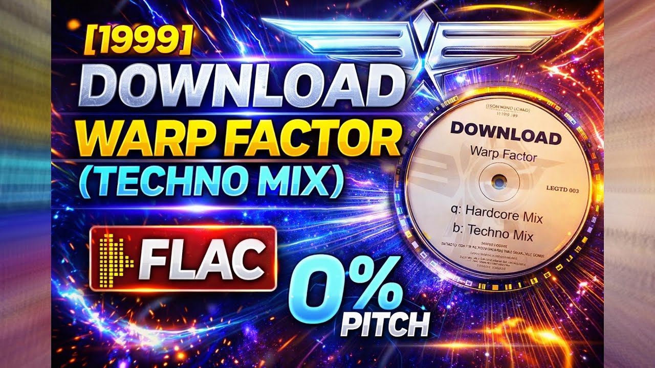 DOWNLOAD - WARP FACTOR (Techno Mix) | 1999 I Legendary Music I UK Hardcore