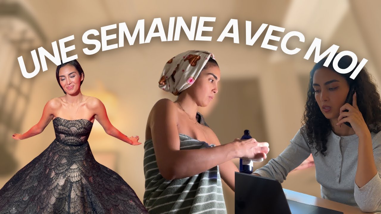 VLOG UNE SEMAINE AVEC MOI ( bureau, shooting, anniversaire&hellip;) 