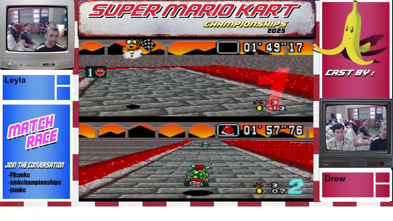 Super Mario Kart Championship 2025 - GP150cc - Lower Round 2 - J. Coiffard vs H. Matsumoto