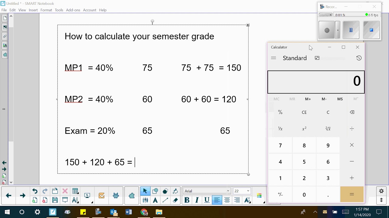 How to Calculate Your Semester Average