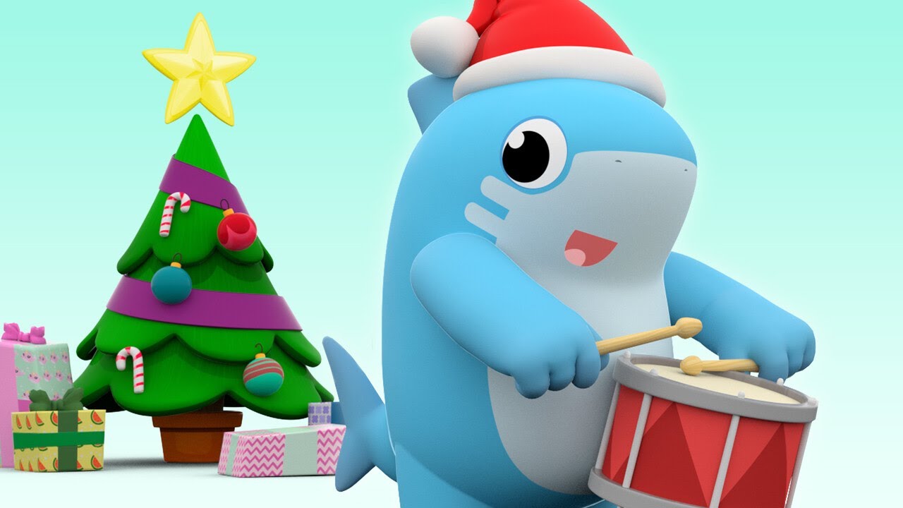🥁 Música do Pequeno Tambor | Um Feliz Natal com a Shark Academy 🎄🦈