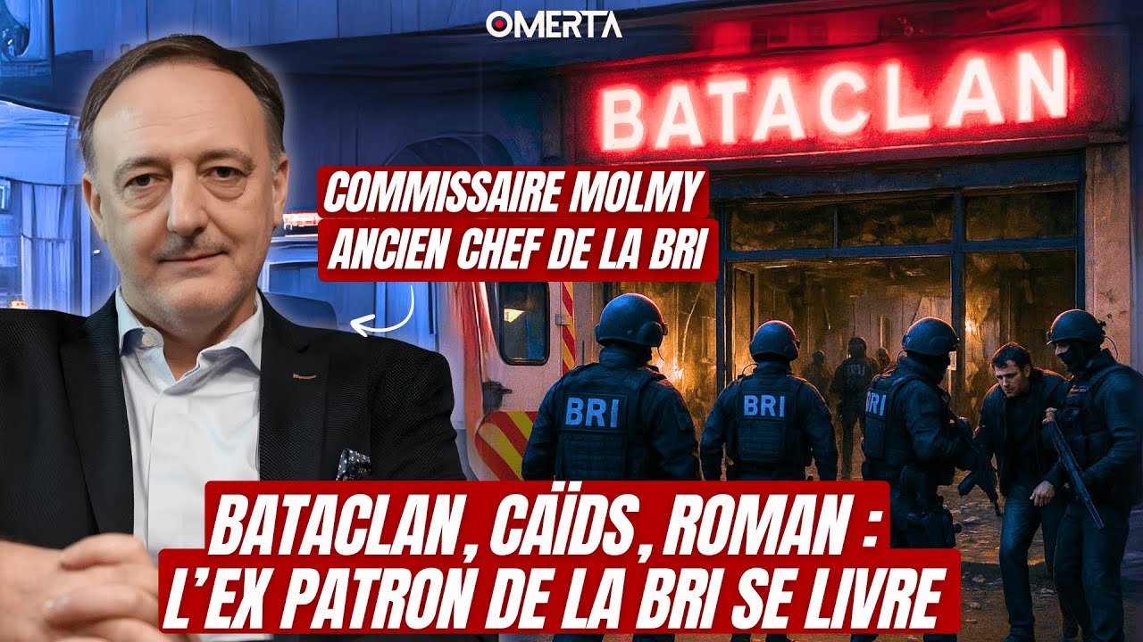 BATACLAN, CAÏDS, ROMAN : L'EX PATRON DE LA BRI SE LIVRE