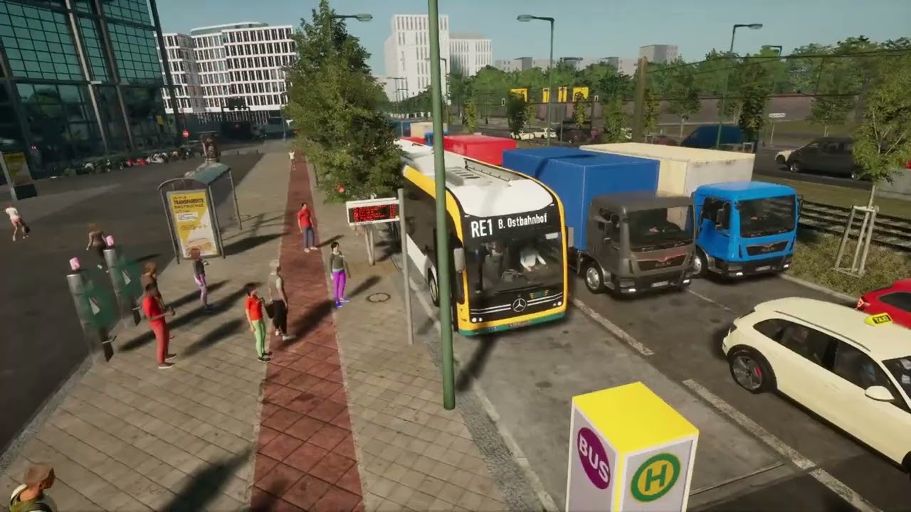 The Bus | RE1Berlin Zoologischer Garten to B. Ostbahnhof | #part1 | Gameplay
