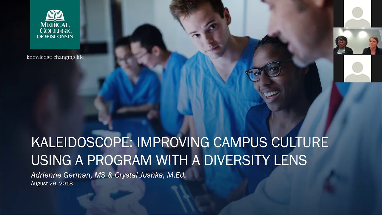 NCORE Webinar Series - August 2018 - Improving Campus Culture Using a Program with a Diversity Lens