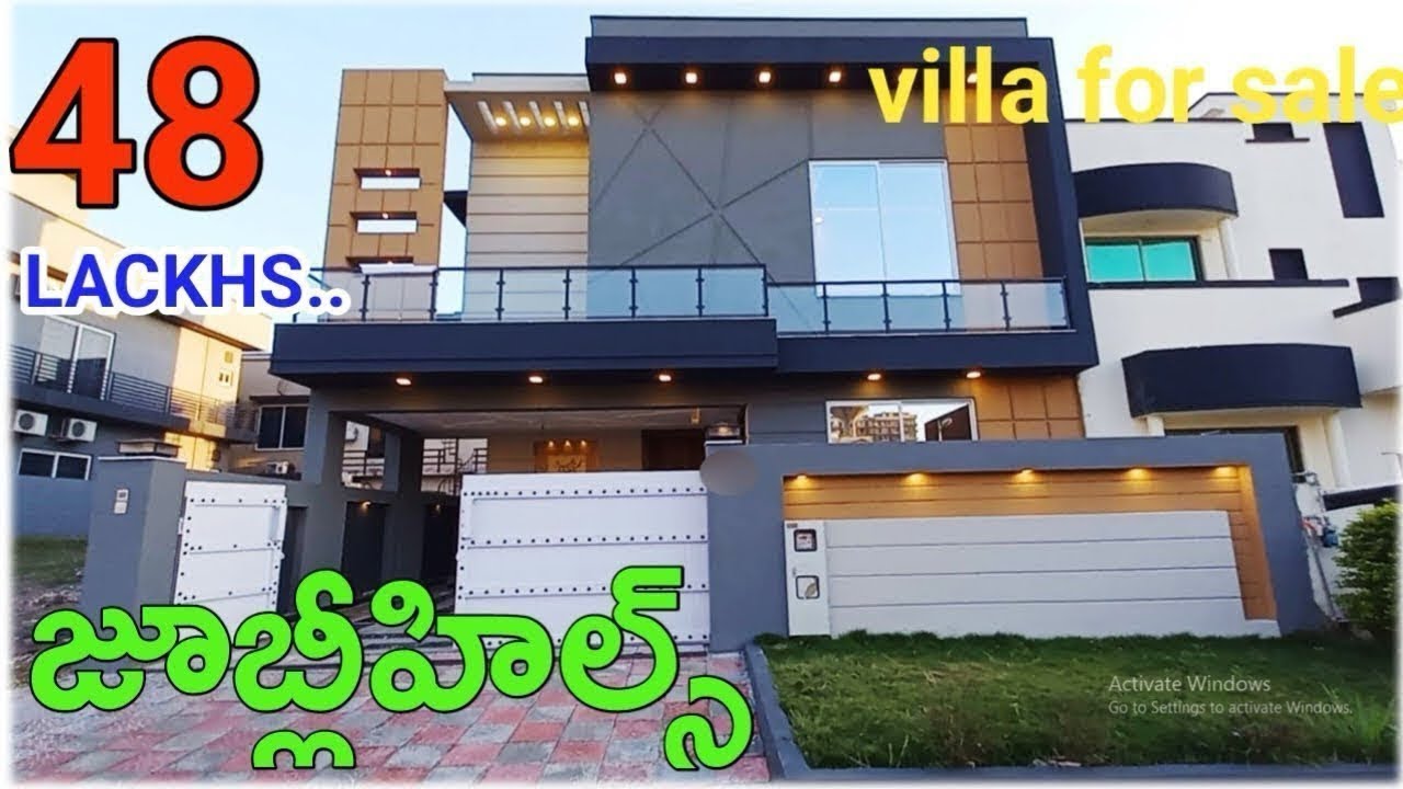 Most luxurious villa for sale in hyderabad, jubleehills ll 48 Lackhs only #villaforsale 
