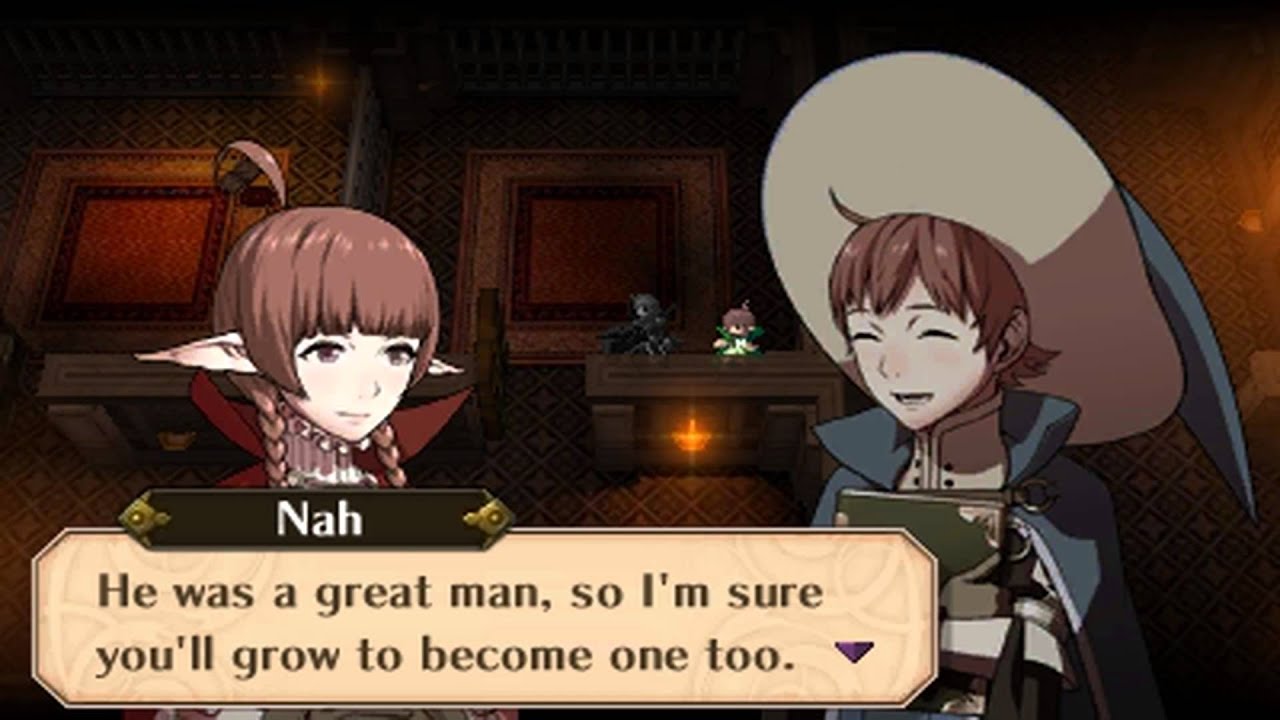 Fire Emblem Awakening - Ricken & Nah The Future Past 1 Conversation
