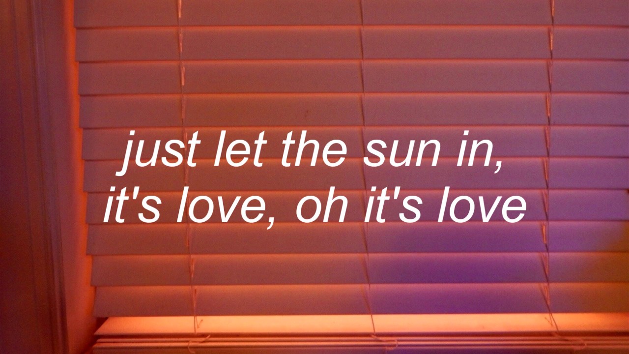 wallows - let the sun in (lyrics)