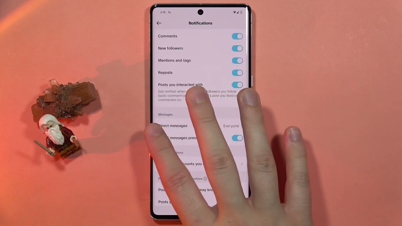 How to Turn Off Direct Messages Notifications on TikTok - Disable DM Notifications #tiktok