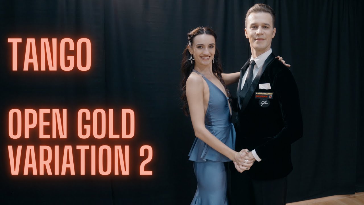 Tango Open Gold Variation 2 by Iaroslav and Liliia Bieliei