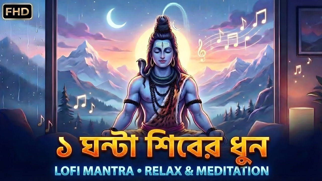 1 Hour Bengali Shiv Dhun | Modern Lofi Mantra for Meditation & Focus | Bhakti Virus