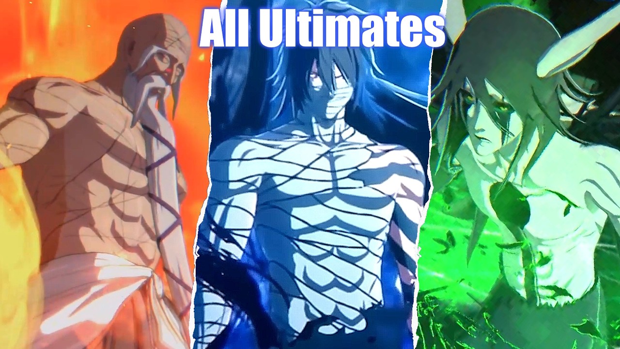 Bleach Rebirth of Souls - All Characters Bankai & Ultimates