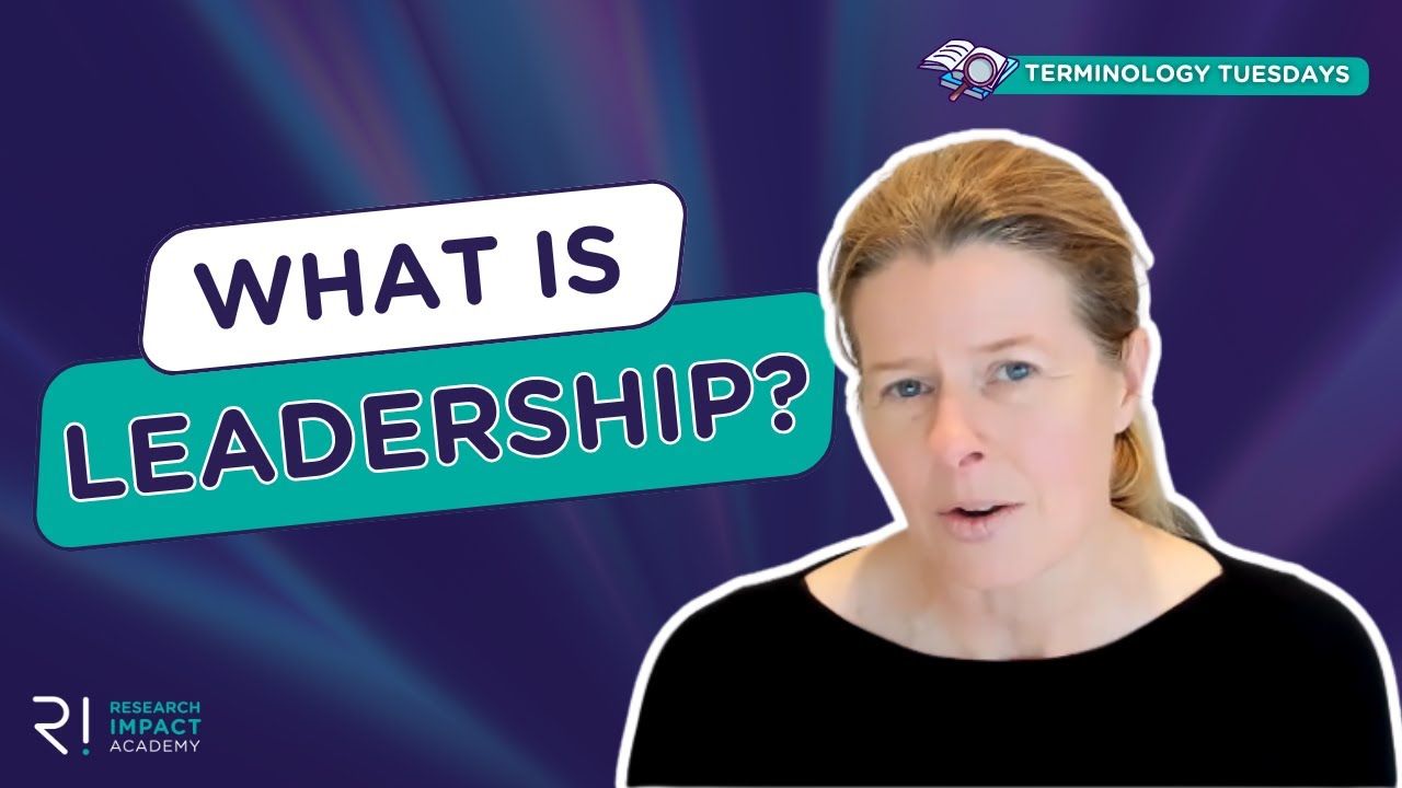 Leadership in Research: What It Is (and What It&rsquo;s Not)
