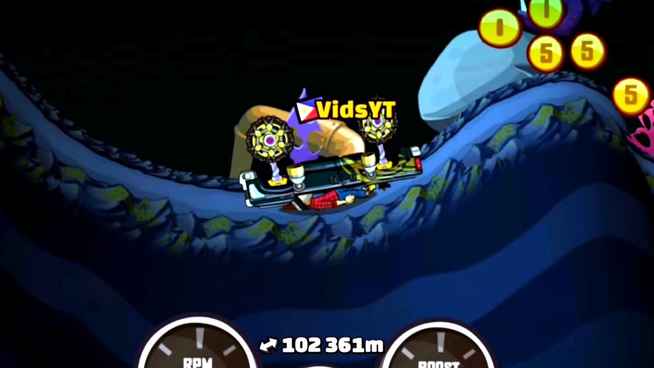 What happens after 100,000m in Rustbucket Reef???