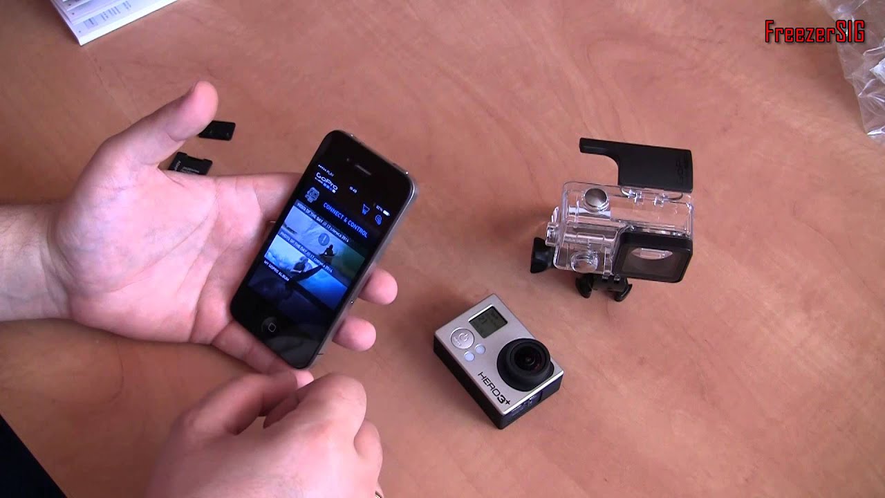 HARDWARE | GoPro Hero 3+ łączenie po WiFi z iPhone 4