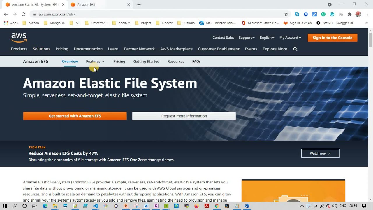 mount ec2 with efs | simple efs mount with  ubuntu