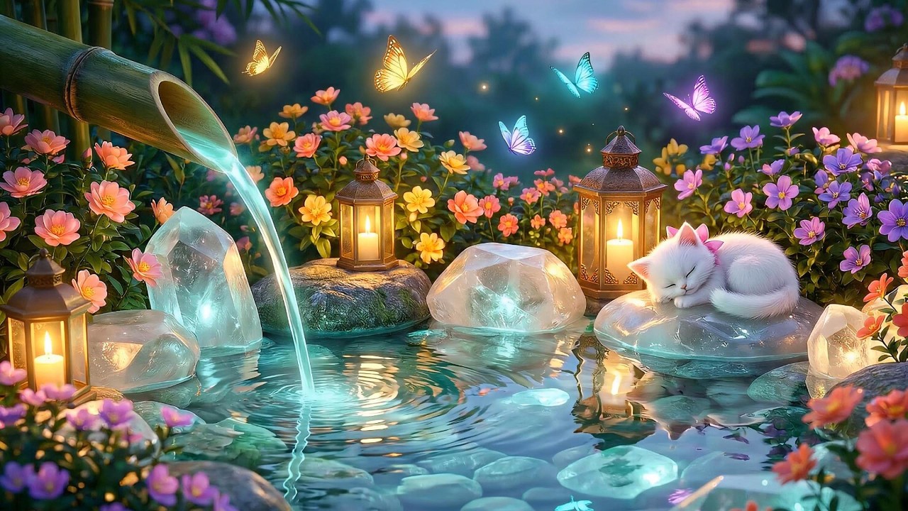 Deep Sleep Relaxing Music with Water Sounds 🌊 Spa, ASMR, Yoga & Meditation Music for Stress Relief