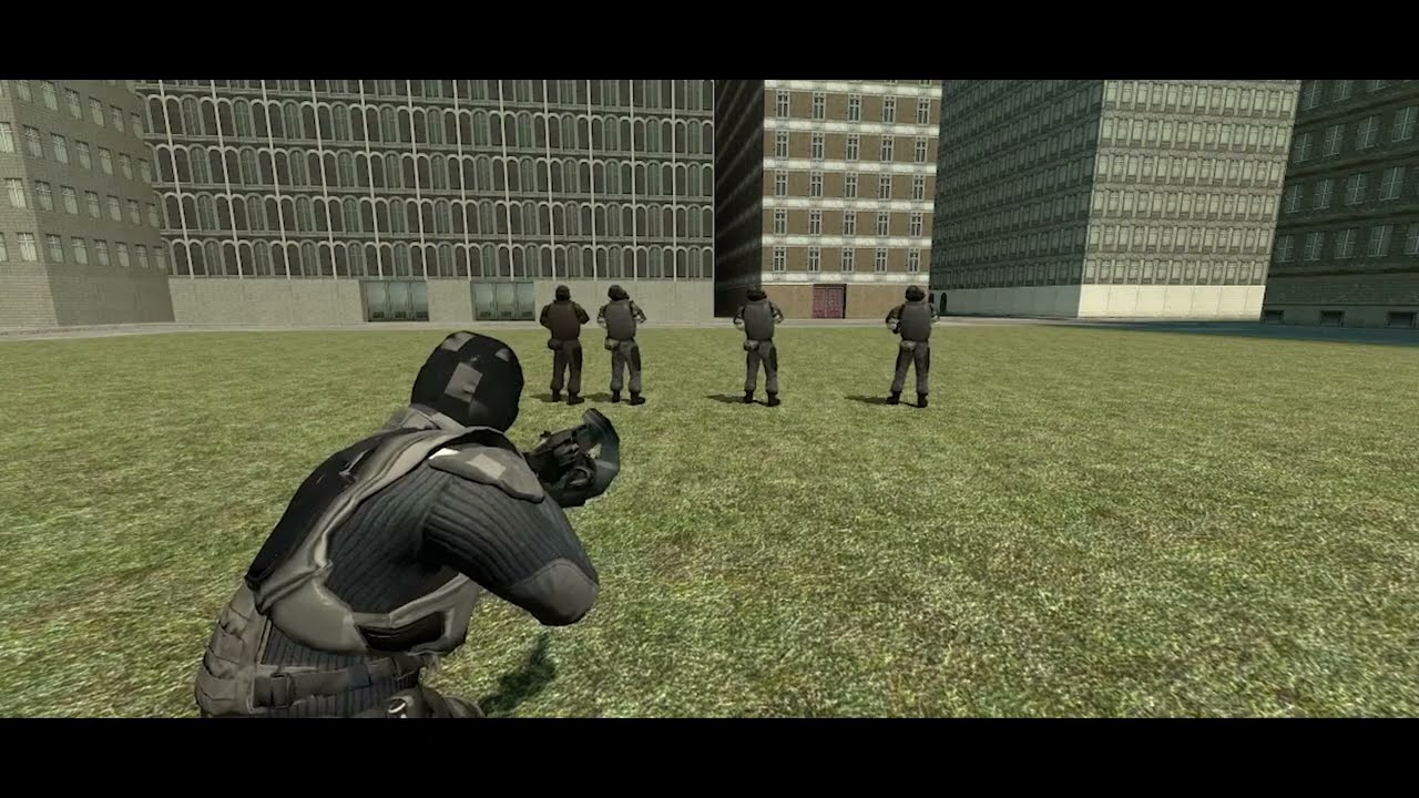Realistic Combine Soldier AI: Remastered Trailer | GMOD