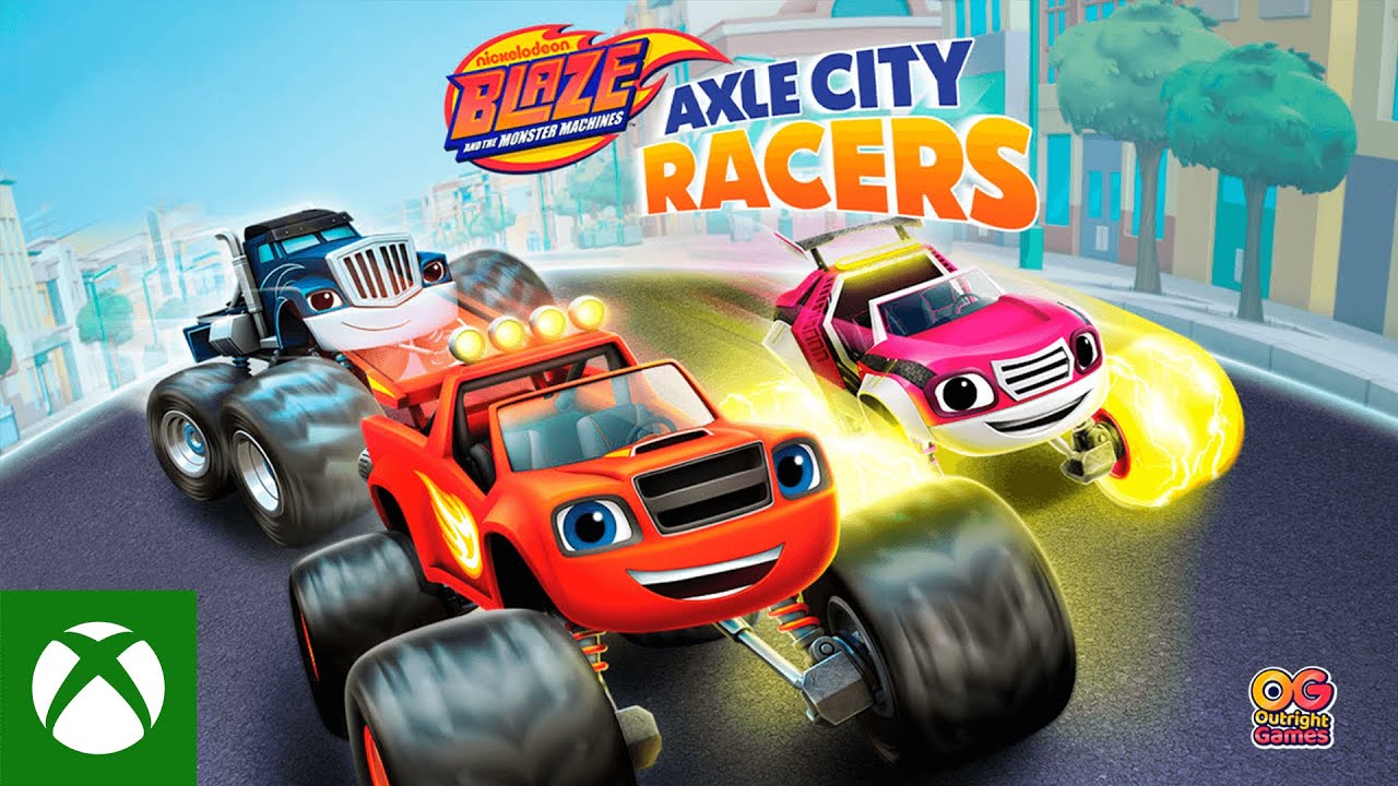 Blaze and the Monster Machines Axle City Racers  - Launch Trailer