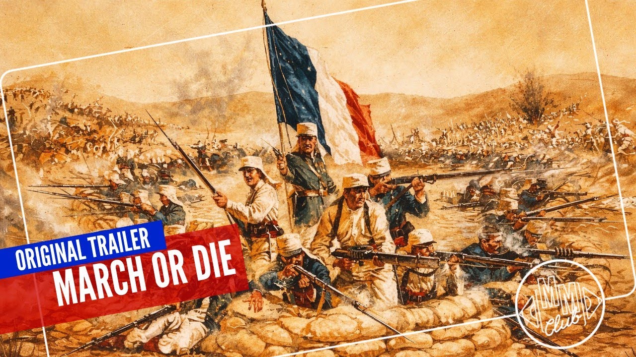 March or Die | 1977 | Original Trailer | VO | Gene Hackman, Terence Hill, Catherine Deneuve, Action