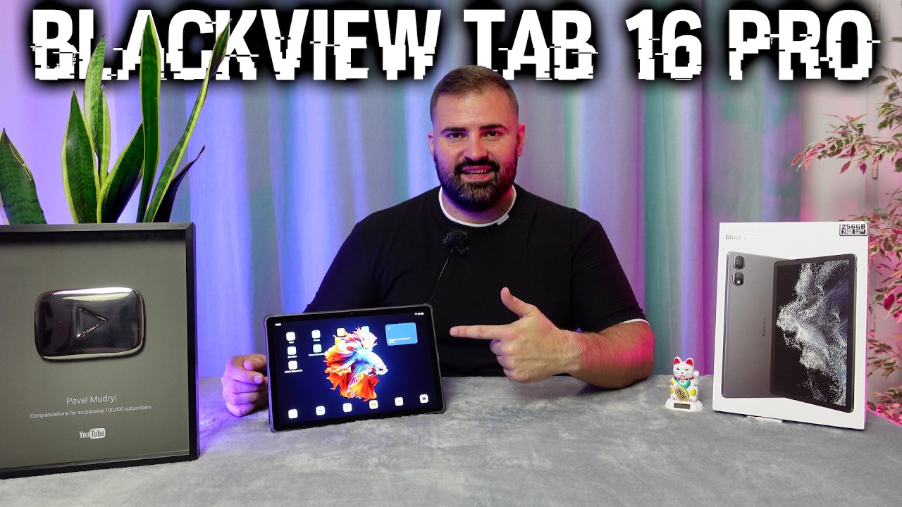 Blackview Tab 16 Pro - приличный бюджетный планшет с хорошим экраном.