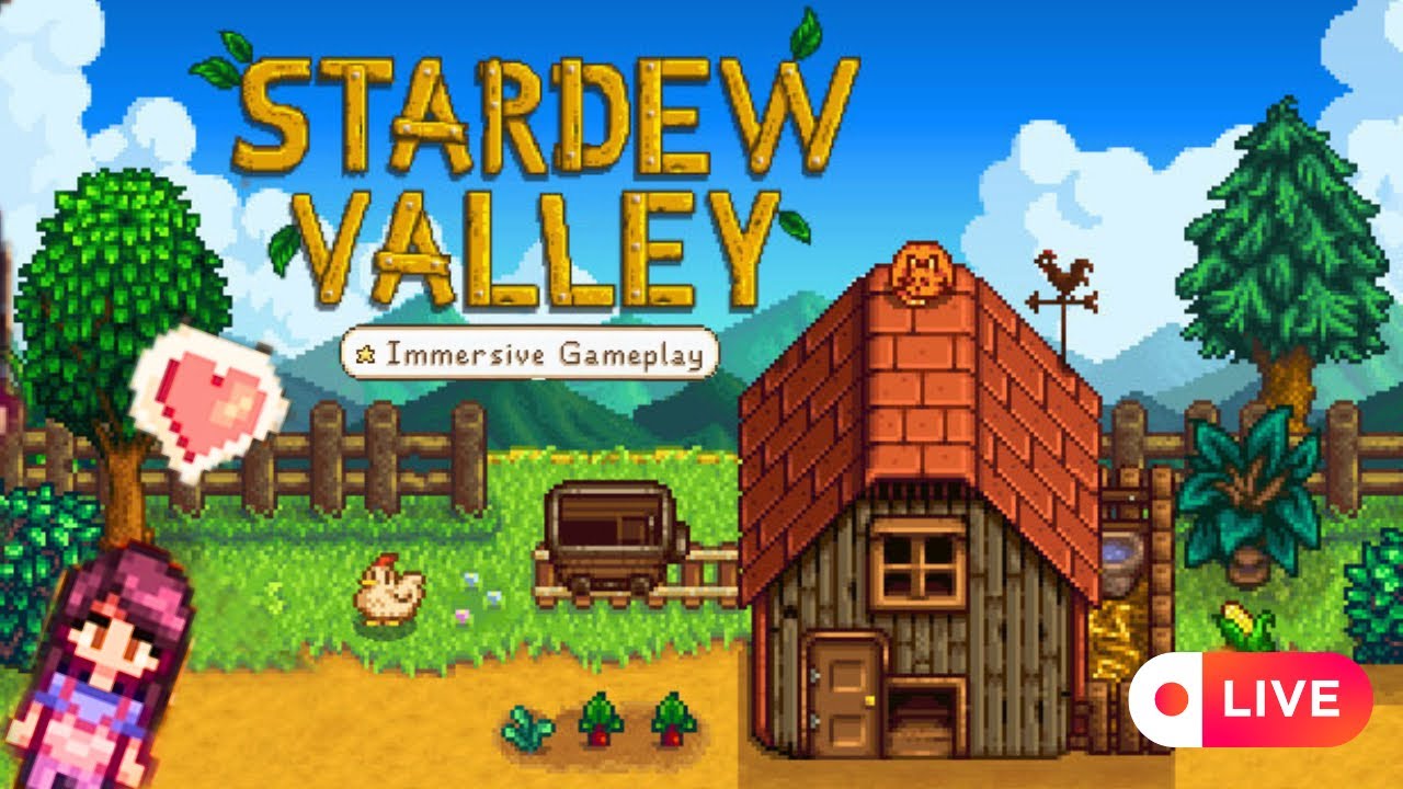 Stardew Valley: Year 2 EP 18 🌸🎀 Calm & immersive gameplay (No COMMENTARY) PS5 slim