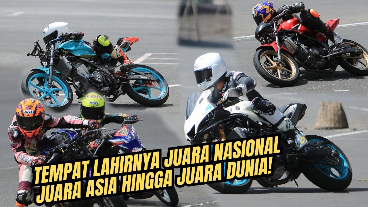 Intip Latihan Balap di Tempat Lahirnya Para Rider Top! Parkiran Stadion Mandala Krida Yogyakarta