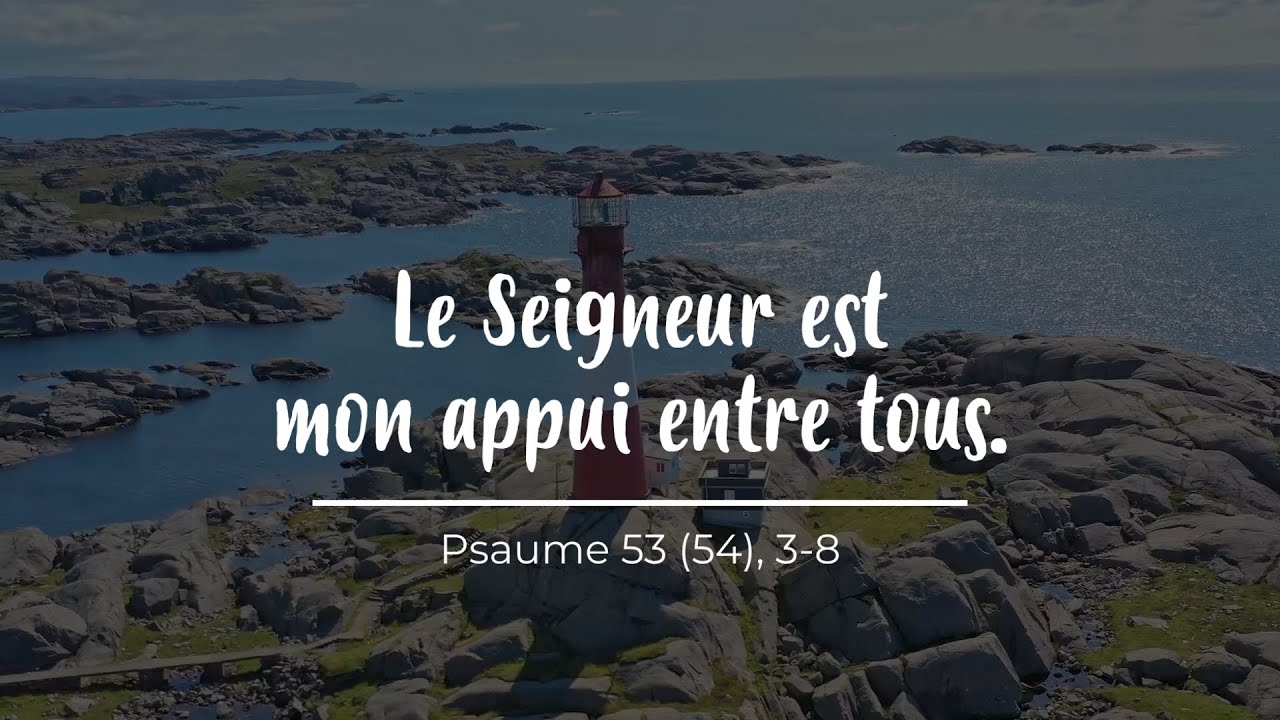Le Seigneur est mon appui entre tous - partition Psaume 53